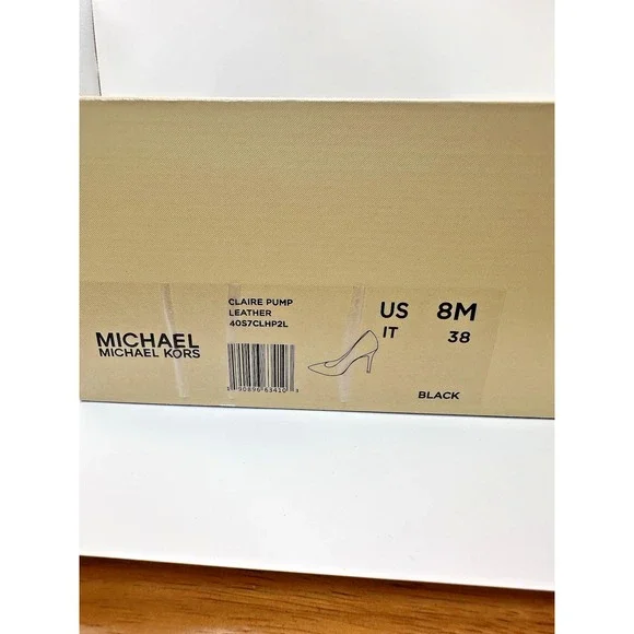 Michael kors Claire Pump Black High Heel size 8 - Picture 13 of 13